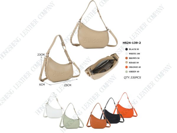 Semi-circular shaped bag - Image 3