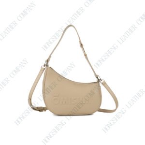Semi-circular shaped bag