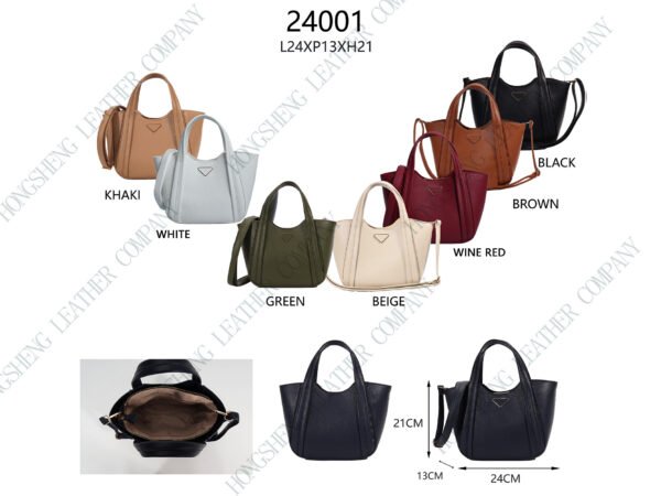 HOR CARPIN Lychee Luxe Handbag - Image 3