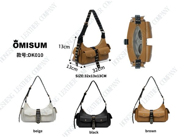 Bryna Belted Shoulder Bag - Image 3